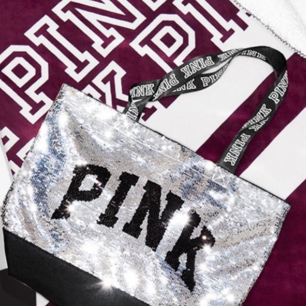 PINK tote bag